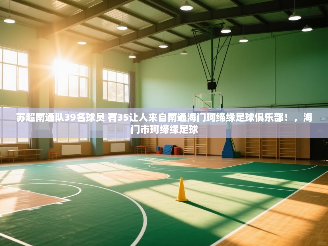 爱游戏体育娱乐赞助罗马-苏超南通队39名球员 有35让人来自南通海门珂缔缘足球俱乐部!,海门市珂缔缘足球 第4张