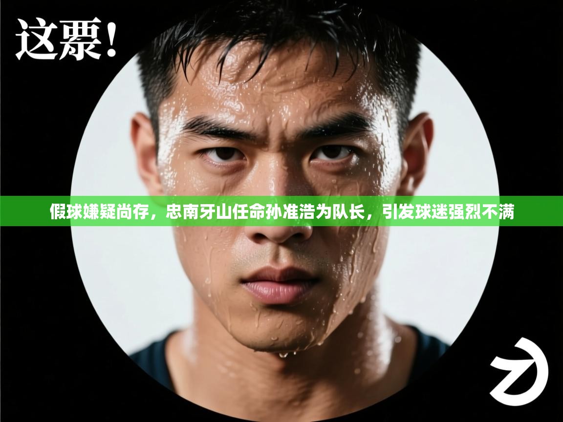 爱游戏体育娱乐罗马赞助商-假球嫌疑尚存，忠南牙山任命孙准浩为队长，引发球迷强烈不满  第2张