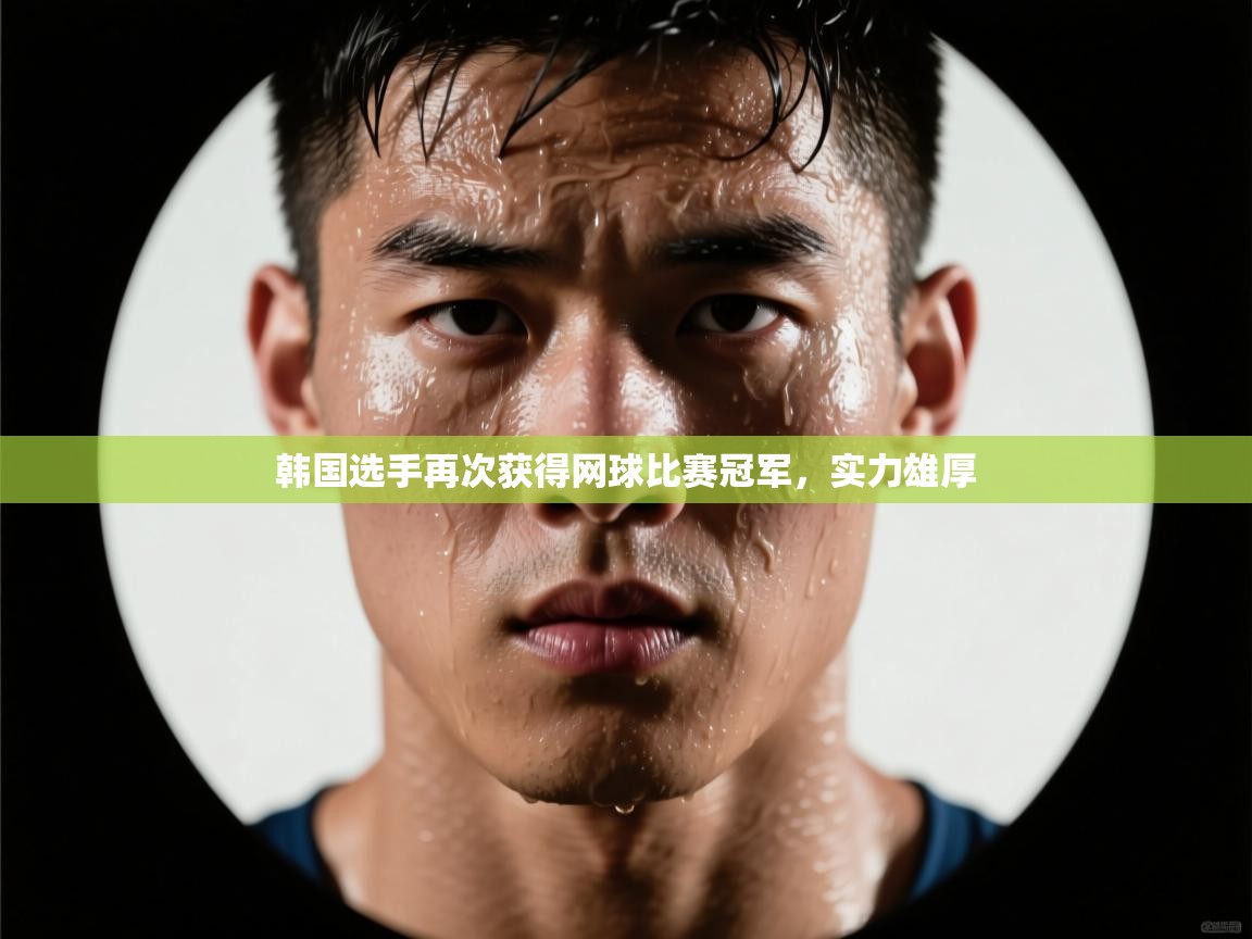 爱游戏体育娱乐-韩国选手再次获得网球比赛冠军，实力雄厚  第4张